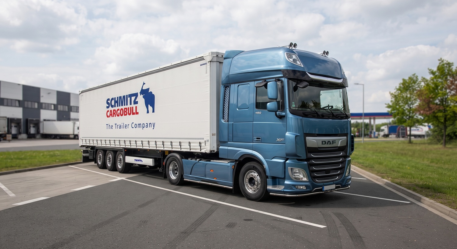 Вантажівка марки «DAF XF 480 FT» із причепом марки «Schmitz», світлина з інтернету